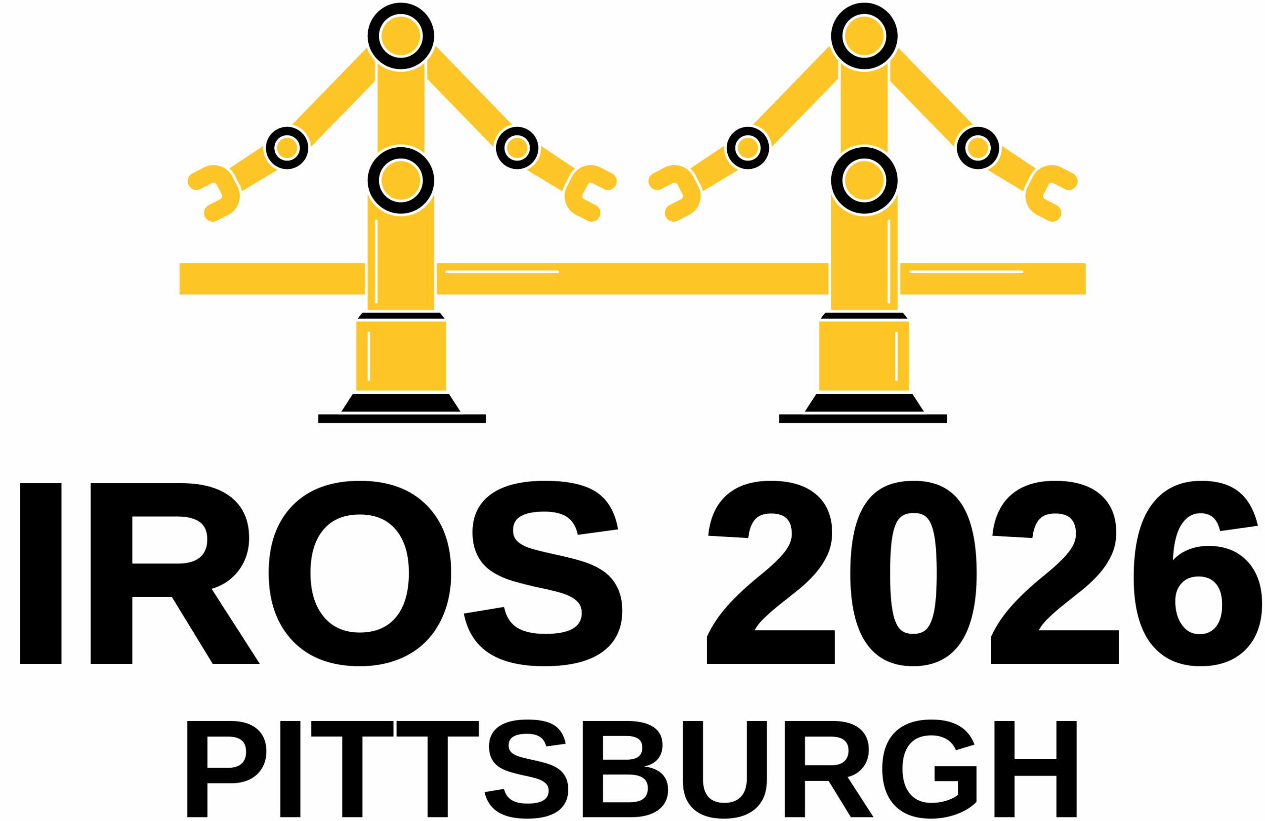 Official IROS 2026 Pittsburgh conference artwork